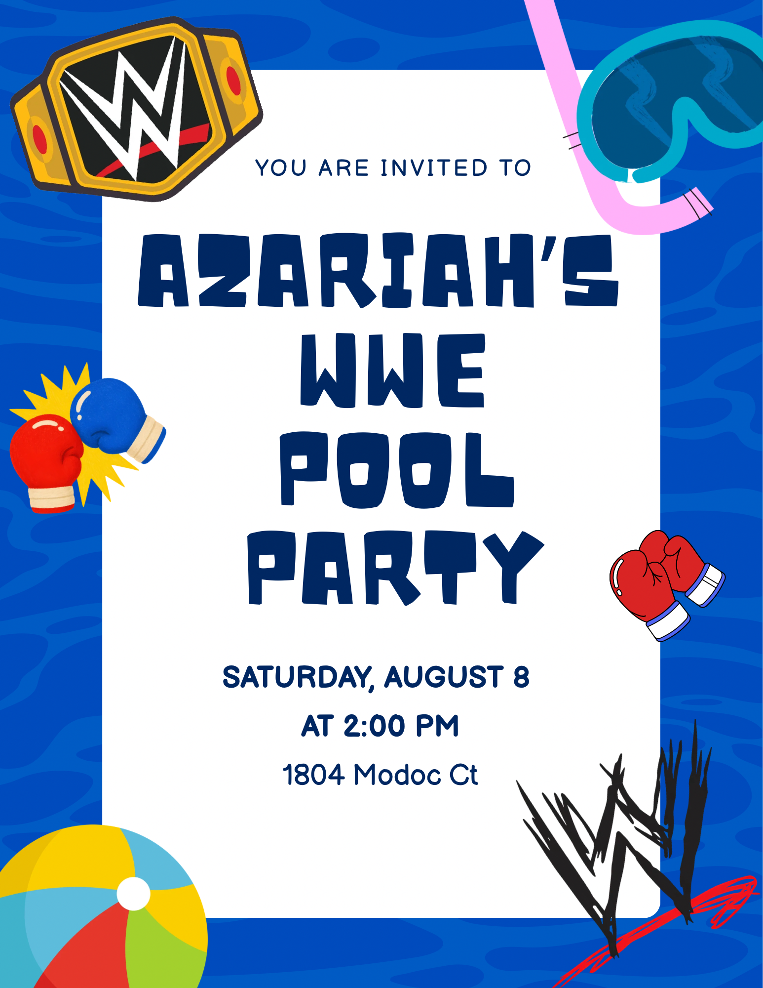 Custom event image