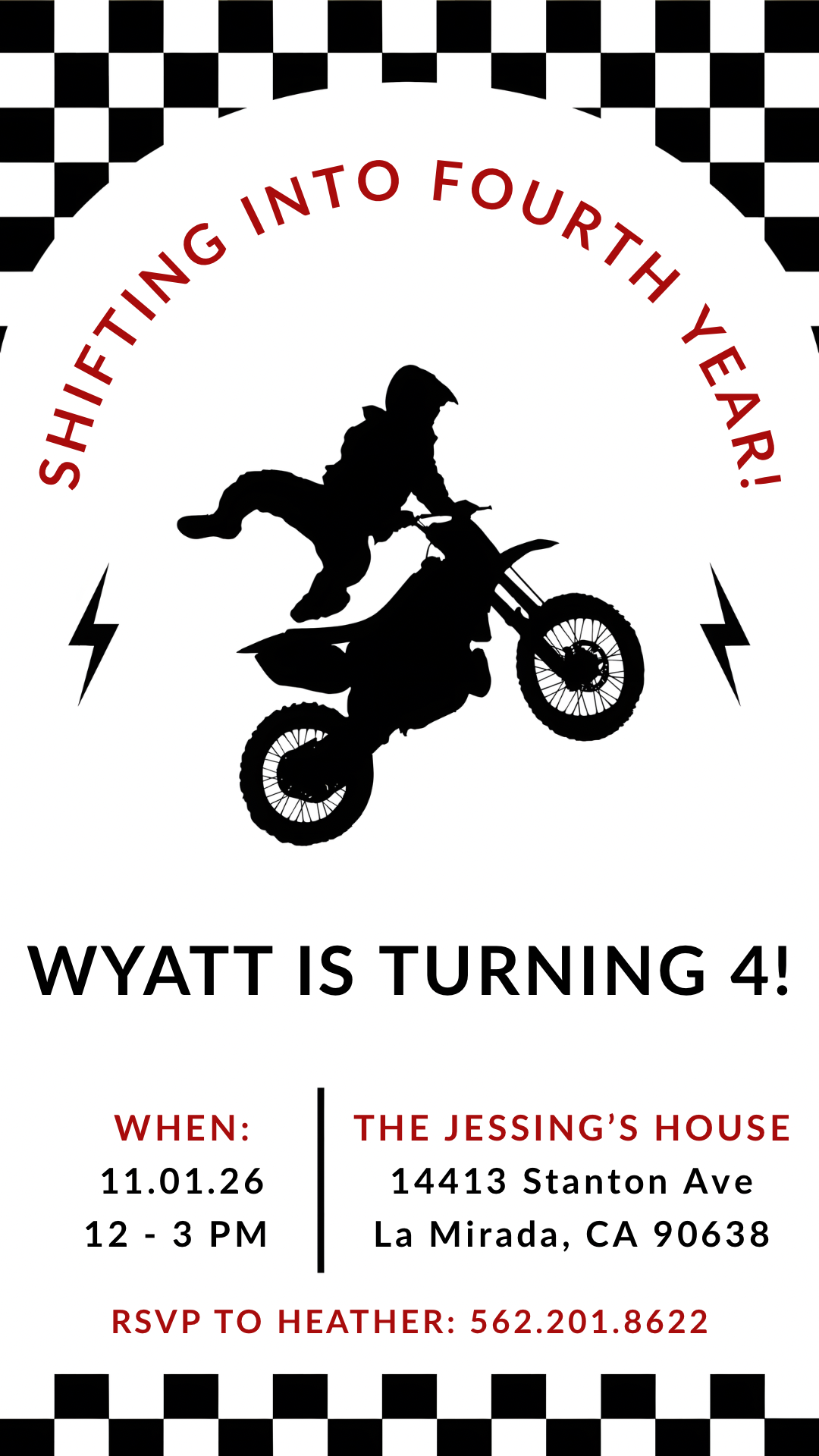 Custom event image