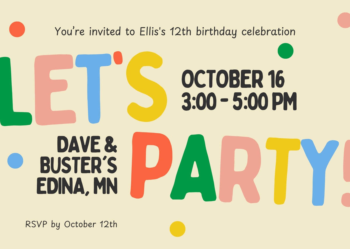 Custom event image