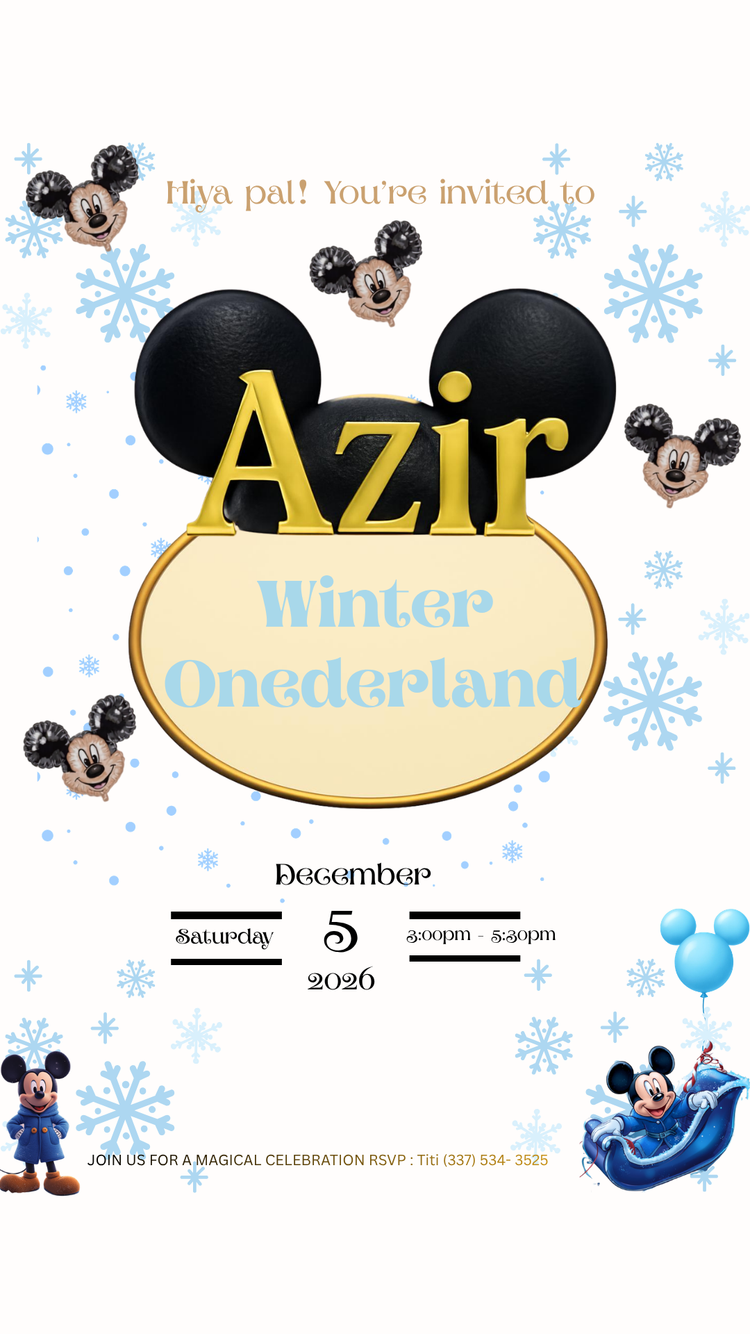 Custom event image