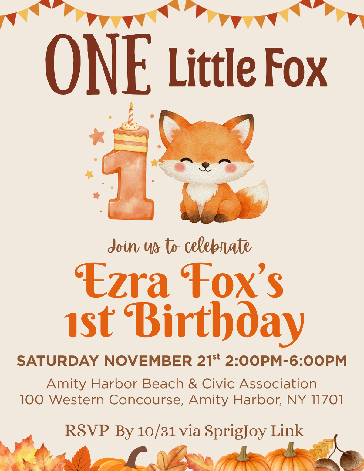 Custom event image
